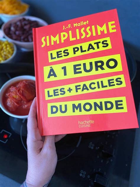 Simplissime Les Plats à 1 Euro Amazon.fr - Simplissime - Les plats à 1 euro les + faciles du monde -  Mallet, Jean-François - Livres